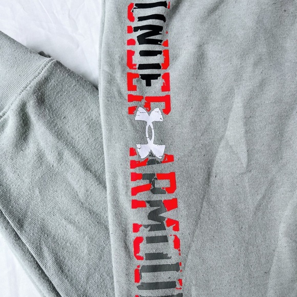 💛Under Armour Sweatpants - Youth Large - Soft and Comfy - Gray - Draw String - Picture 2 of 8